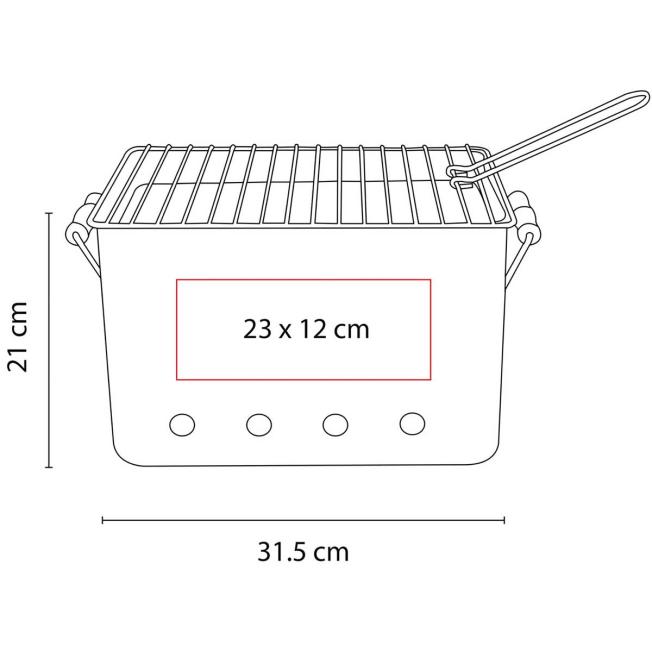 ASADOR RECTANGULAR