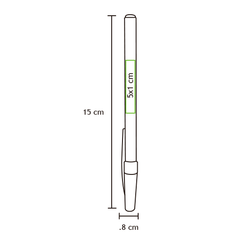Bolígrafo de plástico Basic.