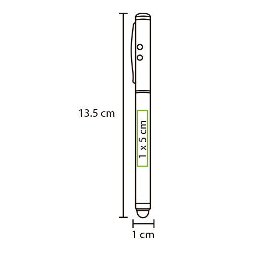 Bolígrafo metálico multifunciones Lister.