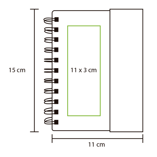 Libreta ecológica Génova.