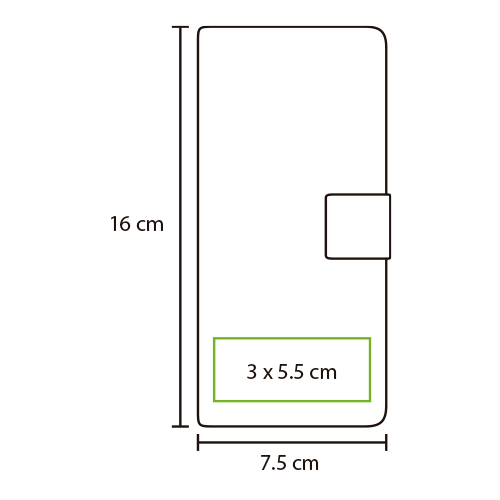 Power bank de 8,000 mAh.