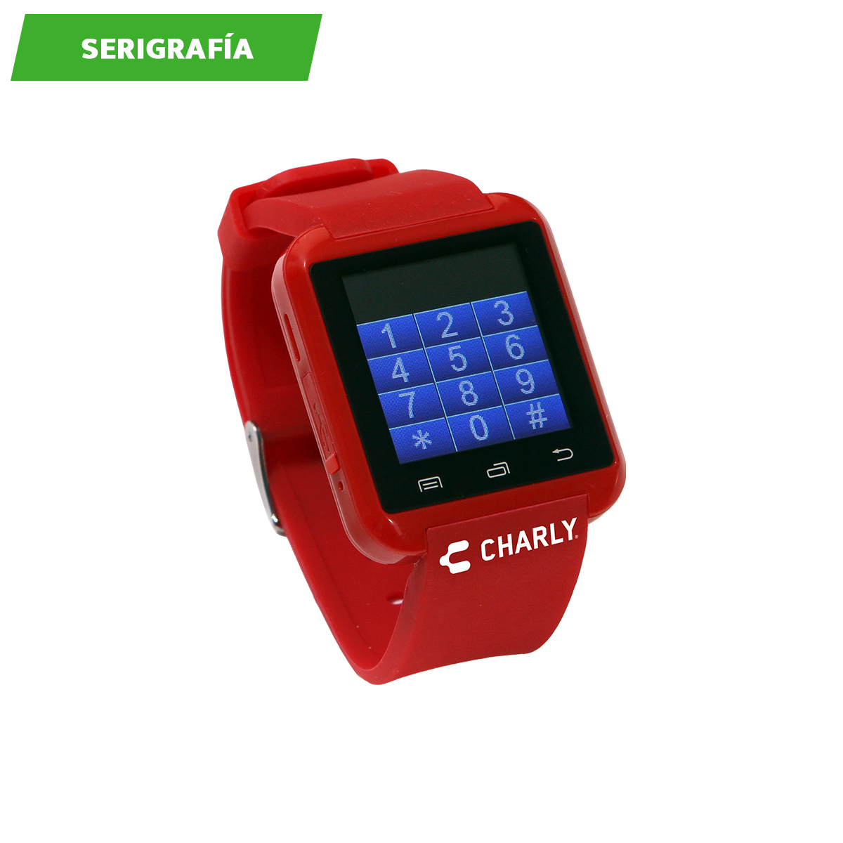 Reloj con pantalla touch.